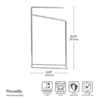 International Silver Piccadilly 24-Piece Flatware Set with Wire Caddy EasyOptionXY LLC