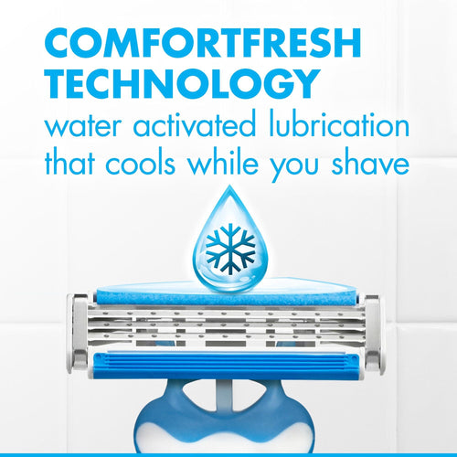 Gillette Sensor3 Cool Men's Disposable Razor; 5 Razors EasyOptionXY LLC