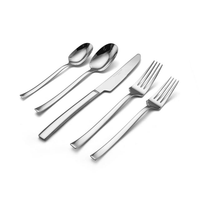 International Silver Yorkshire 20-piece Stainless Steel Flatware Set EasyOptionXY LLC