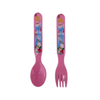 4pcs Disney Cinderella Flatware Set - Pink Color Kids Froks And Sppon Set EasyOptionXY LLC