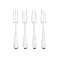 Towle Everyday Antigua Frost Set of 4 Appetizer Forks EasyOptionXY LLC