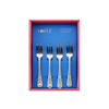 Towle Everyday Antigua Frost Set of 4 Appetizer Forks EasyOptionXY LLC
