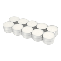 Stonebriar Unscented 1-Wick Mega Oversized 9 Hour Tealight Candles 20 Pack EasyOptionXY LLC