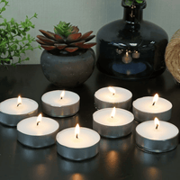 Stonebriar Unscented 1-Wick Mega Oversized 9 Hour Tealight Candles 20 Pack EasyOptionXY LLC