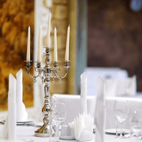 Tribello Ivory Taper Candles, 14 Pack, 9" Unscented Ivory Candlesticks for Home Decoration, Wedding, Holiday and Parties EasyOptionXY LLC