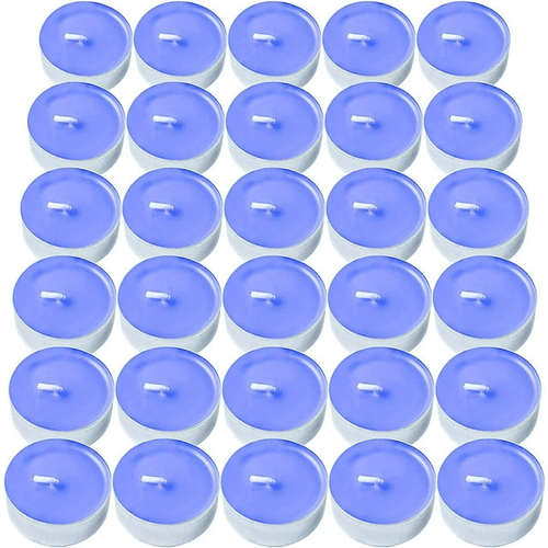DecorRack 30 Blueberry Scented Tealight Candles EasyOptionXY LLC