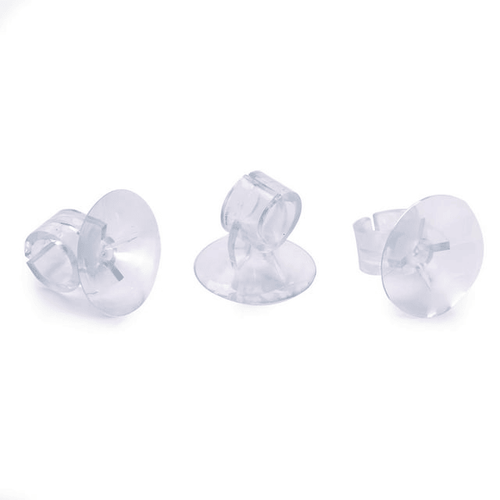 Candle Suction Cups: Clear, 6 pack EasyOptionXY LLC
