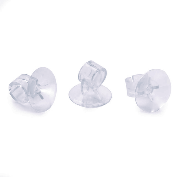 Candle Suction Cups: Clear, 6 pack EasyOptionXY LLC