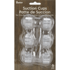 Candle Suction Cups: Clear, 6 pack EasyOptionXY LLC