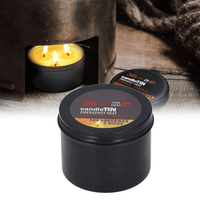 Crtynell 36 Hours Survival Candle 3 Wicks Natural Sweet Aroma Slow Burn Beeswax Emergency Candle for Home Camping Outdoor EasyOptionXY LLC