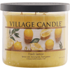 Village Candle Fresh Lemon, Medium Bowl Scented Candle, 14 Ounces, Yellow EasyOptionXY LLC