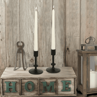 Stonebriar Unscented 10" Dripless Taper Candles with 7 Hour Burn, 30 Pack, White EasyOptionXY LLC