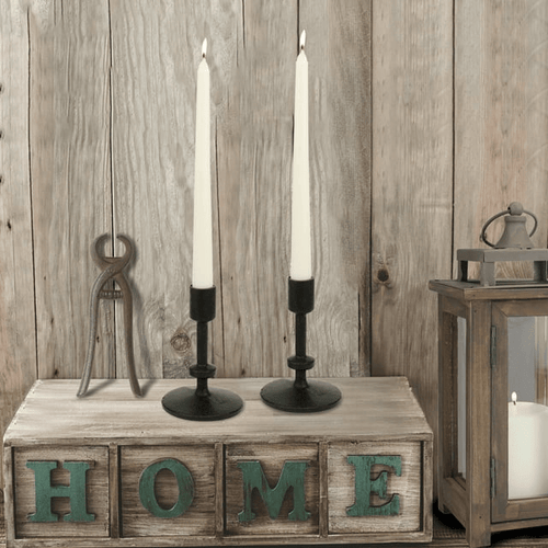 Stonebriar Unscented 10" Dripless Taper Candles with 7 Hour Burn, 30 Pack, White EasyOptionXY LLC