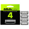 Gillette Labs Men's Razor Blade Refills with Exfoliating Bar; 4 Refills EasyOptionXY LLC
