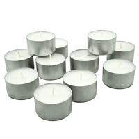 Stonebriar Unscented Long Burning Tealight Candles with 8 Hour Burn Time, 200 Pack, White EasyOptionXY LLC