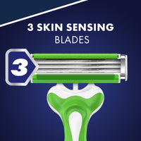 Gillette Sensor3 Sensitive Men's Disposable Razor; 1 Razor EasyOptionXY LLC