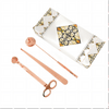 Noneea 3 in 1 Candle Accessory Set - Candle Wick Trimmer, Candle Snuffer, Wick Dipper, Candle Care Kit with Gift Packaging ( Rose Gold) EasyOptionXY LLC