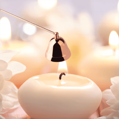 Noneea 3 in 1 Candle Accessory Set - Candle Wick Trimmer, Candle Snuffer, Wick Dipper, Candle Care Kit with Gift Packaging ( Rose Gold) EasyOptionXY LLC