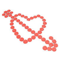 Smokeless Candle, Unscented Tealight Candles Crimping Edges No Black Smoke No Bubbles Exquisite Fine Workmanship For Romantic Moments For Birthday Party Red EasyOptionXY LLC