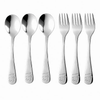 Goutoday Toddler Utensils Cutlery Set 6 Pcs, Kids Silverware Toddler Safe Flatware, 3 Forks+3 Spoons EasyOptionXY LLC