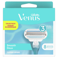 Gillette Venus Smooth Women's Razor Blade Refills; 8 Count EasyOptionXY LLC