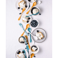 KNORK Eco 12 Piece (Fork, Knife, Spoon) Biodegradable Bamboo Reusable Flatware Set EasyOptionXY LLC