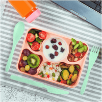 Travel Cutlery Set with Case, Reusable Flatware Sets, Portable Camping Cutlery Set (Green) EasyOptionXY LLC