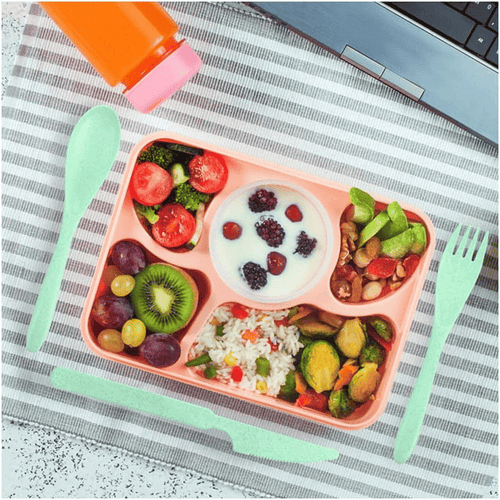 Travel Cutlery Set with Case, Reusable Flatware Sets, Portable Camping Cutlery Set (Green) EasyOptionXY LLC