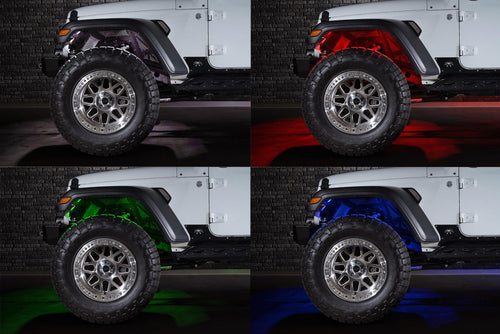 Morimoto Rock Light Kit: Color Changing RBG (6 PC) OffRoadUSA.com
