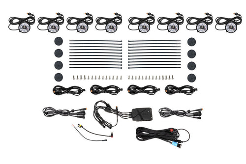 Morimoto Rock Light Kit: Color Changing RBG (8 PC) OffRoadUSA.com