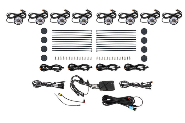 Morimoto Rock Light Kit: Color Changing RBG (8 PC) OffRoadUSA.com