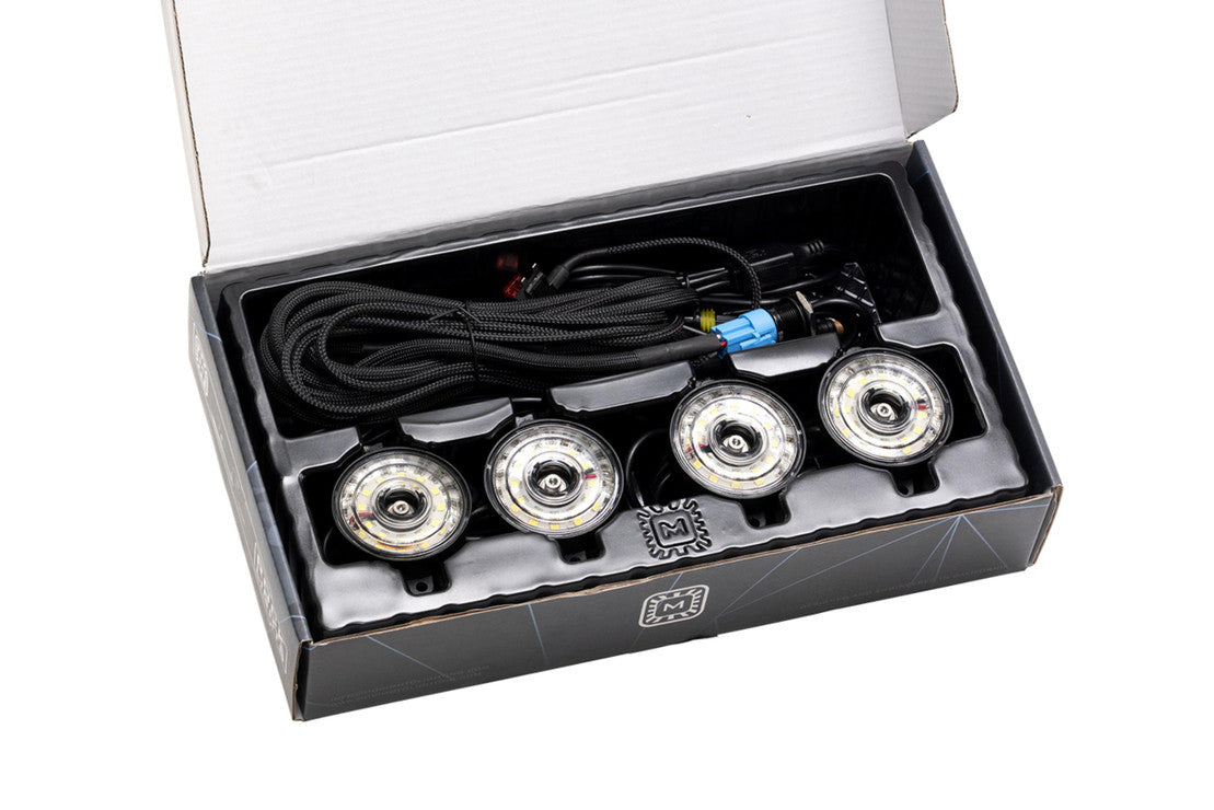 Morimoto Rock Light Kit: White (4 PC)