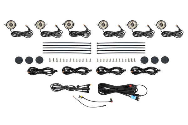Morimoto Rock Light Kit: White (6 PC) OffRoadUSA.com