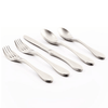 Knork Original Silverware Stainless Steel Metal Utensils Flatware Cutlery Place Setting, 5 Piece, Matte Silver EasyOptionXY LLC