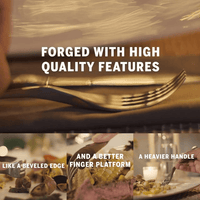 Knork Original Silverware Stainless Steel Metal Utensils Flatware Cutlery Place Setting, 5 Piece, Matte Silver EasyOptionXY LLC