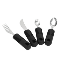 Weighted Utensils, Weighted Design Parkinsons Utensils 4 Pieces For EasyOptionXY LLC