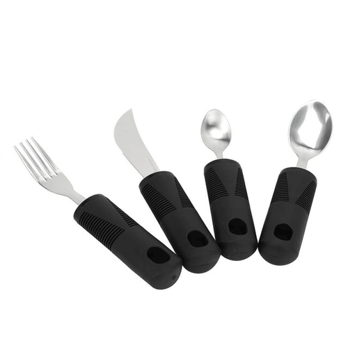 Weighted Utensils, Weighted Design Parkinsons Utensils 4 Pieces For EasyOptionXY LLC