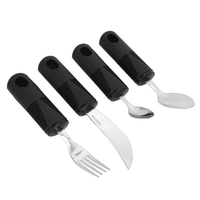 Weighted Utensils, Weighted Design Parkinsons Utensils 4 Pieces For EasyOptionXY LLC