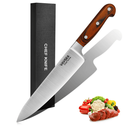 VAVSEA 8" Professional Chef's Knife, Premium Stainless Steel Ultra Sharp Chef Knife for Home or Restaurant Kitchen, With Gift Box EasyOptionXY LLC