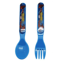 4pcs Marvel Comics' The Amazing Spider-Man Plastic Kids Spoon and Fork Set EasyOptionXY LLC