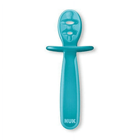 NUK Pretensil Dipper Spoon and Fork, 2 Pack, 6+ Months EasyOptionXY LLC