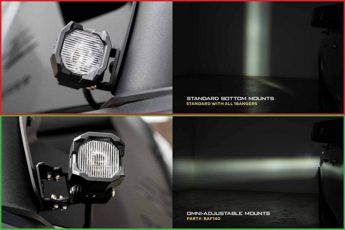 Morimoto 1Banger Omni-Adjustable Mounts