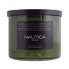 Nautica 14.5oz Soy Wax Blend 3 Wick Candle - Wild Honey Tobacco Honey & Oak EasyOptionXY LLC
