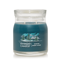 Yankee Candle Winter Night Stars Signature Medium Jar Candle EasyOptionXY LLC