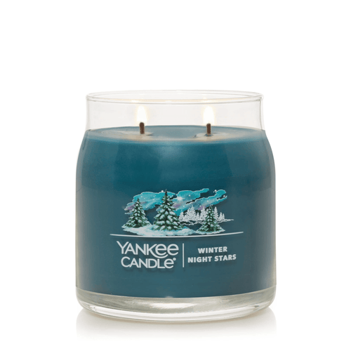 Yankee Candle Winter Night Stars Signature Medium Jar Candle EasyOptionXY LLC