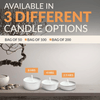 PAMI Premium Tealight Candles Unscented Paraffin Small Candles in Bulk, 100-Pack EasyOptionXY LLC