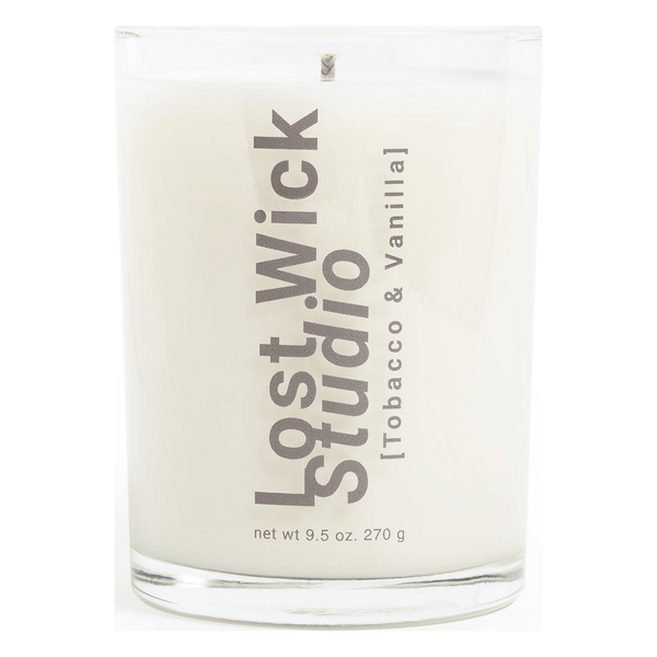 Lost Wick Studio - Tobacco & Vanilla, Premium Scented Candle with Organic Coconut Wax, 9.5Oz EasyOptionXY LLC