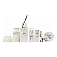 Voluspa Mokara Large Embossed Glass Jar Candle (18oz) EasyOptionXY LLC