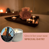 Pi?a Colada Massage Candle for Couples, Massage Oil Natural & Vegan (6.76oz) EasyOptionXY LLC