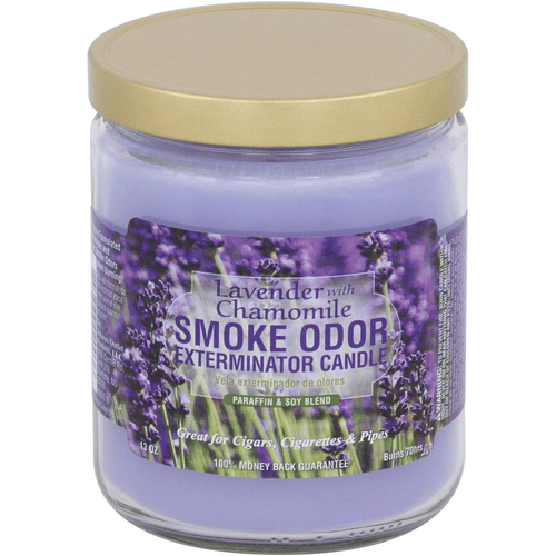 Smoke Odor Exterminator 13oz Jar Candle, T rippy Hippie, 13 oz, EasyOptionXY LLC